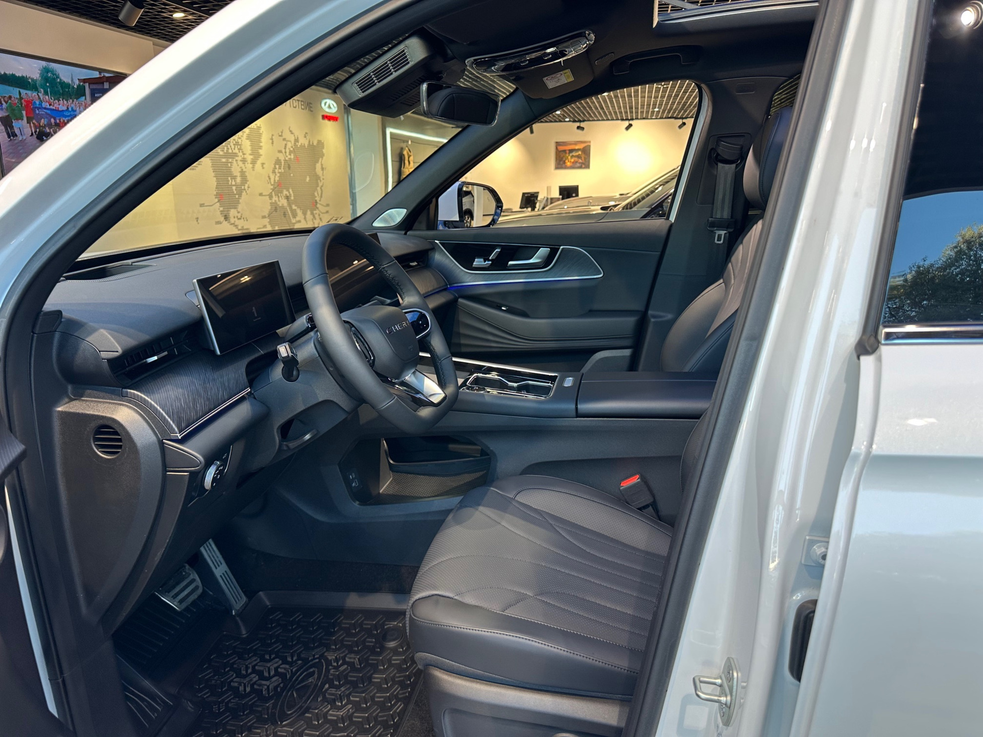 Chery Tiggo 9 I, Глубокий черный, 3205000 рублей, вид 9