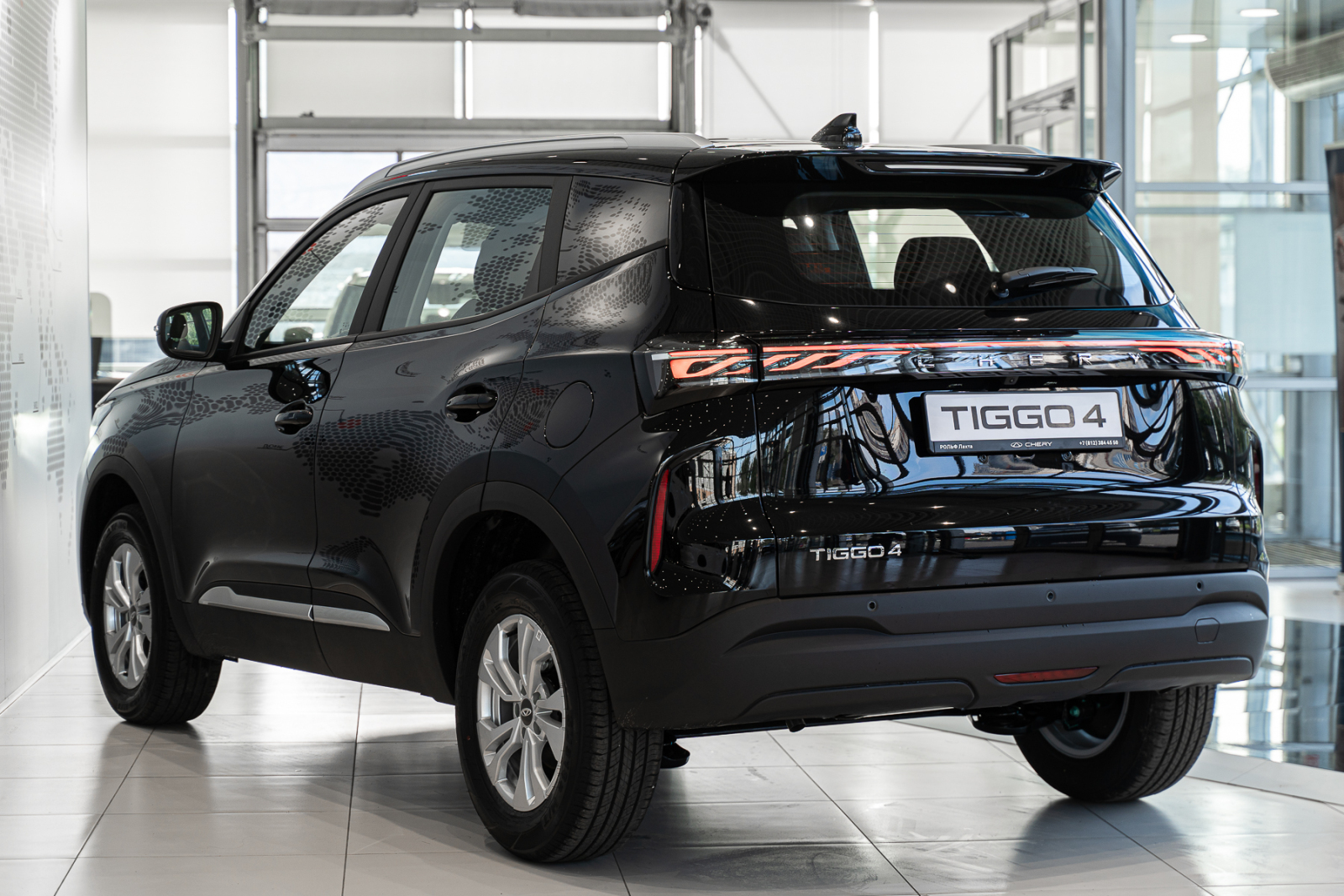 Chery Tiggo 4 I Рестайлинг 2, Глубокий черный, 1399300 рублей, вид 9