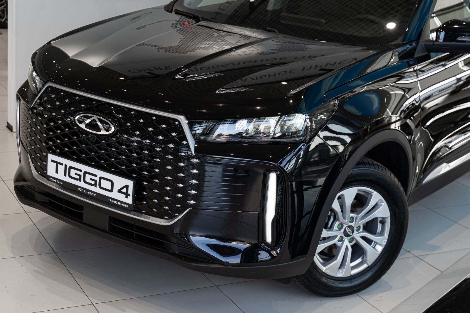 Chery Tiggo 4 I Рестайлинг 2, Глубокий черный, 1399300 рублей, вид 11