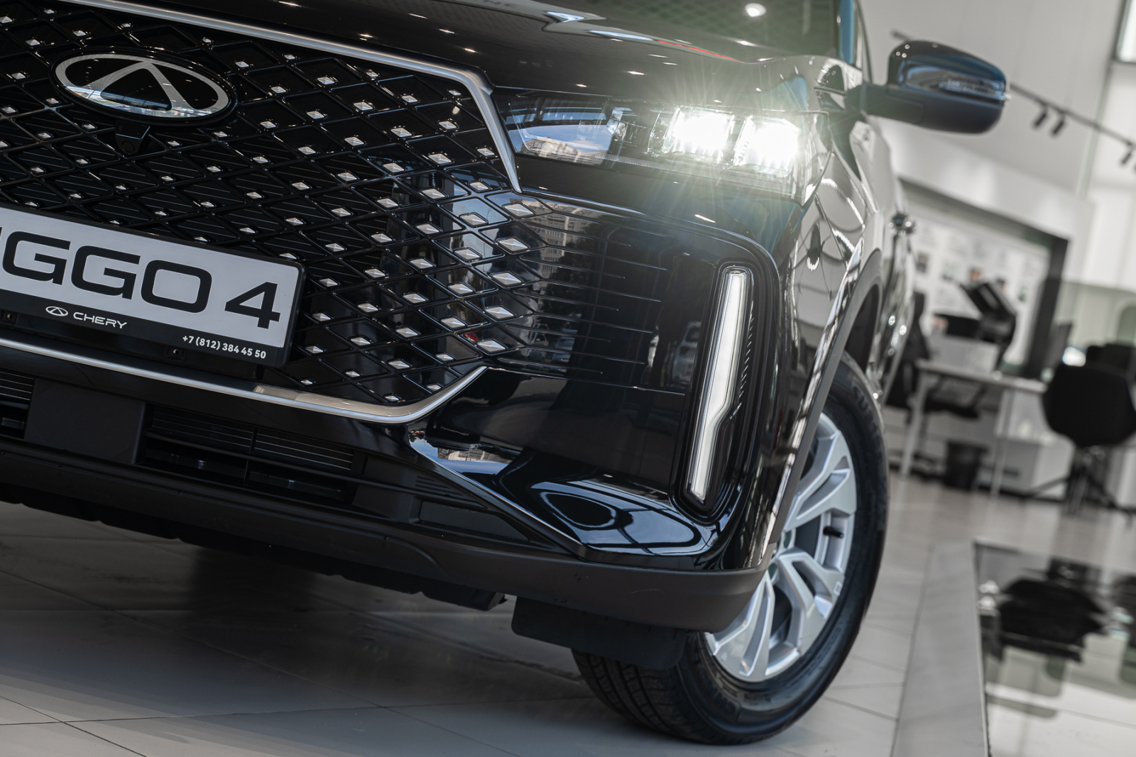 Chery Tiggo 4 I Рестайлинг 2, Глубокий черный, 1399300 рублей, вид 12