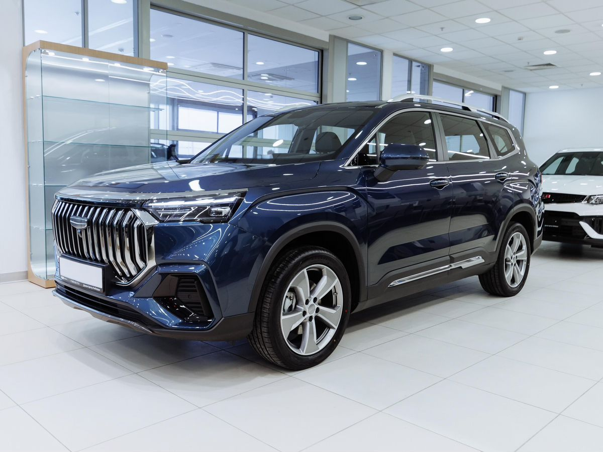 Geely Okavango I Рестайлинг, Indigo Blue / Синий металлик, 2826990 рублей, вид 3