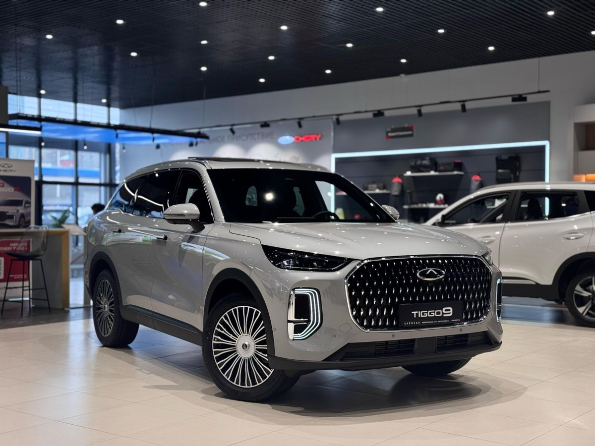 Chery Tiggo 9 I, Технологичный серый, 3338900 рублей, вид 7
