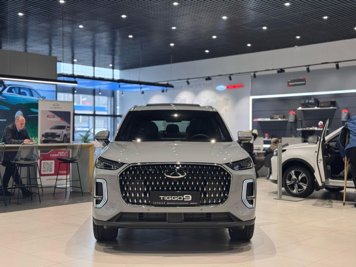 Chery Tiggo 9 I, Технологичный серый, 3338900 рублей, вид 9