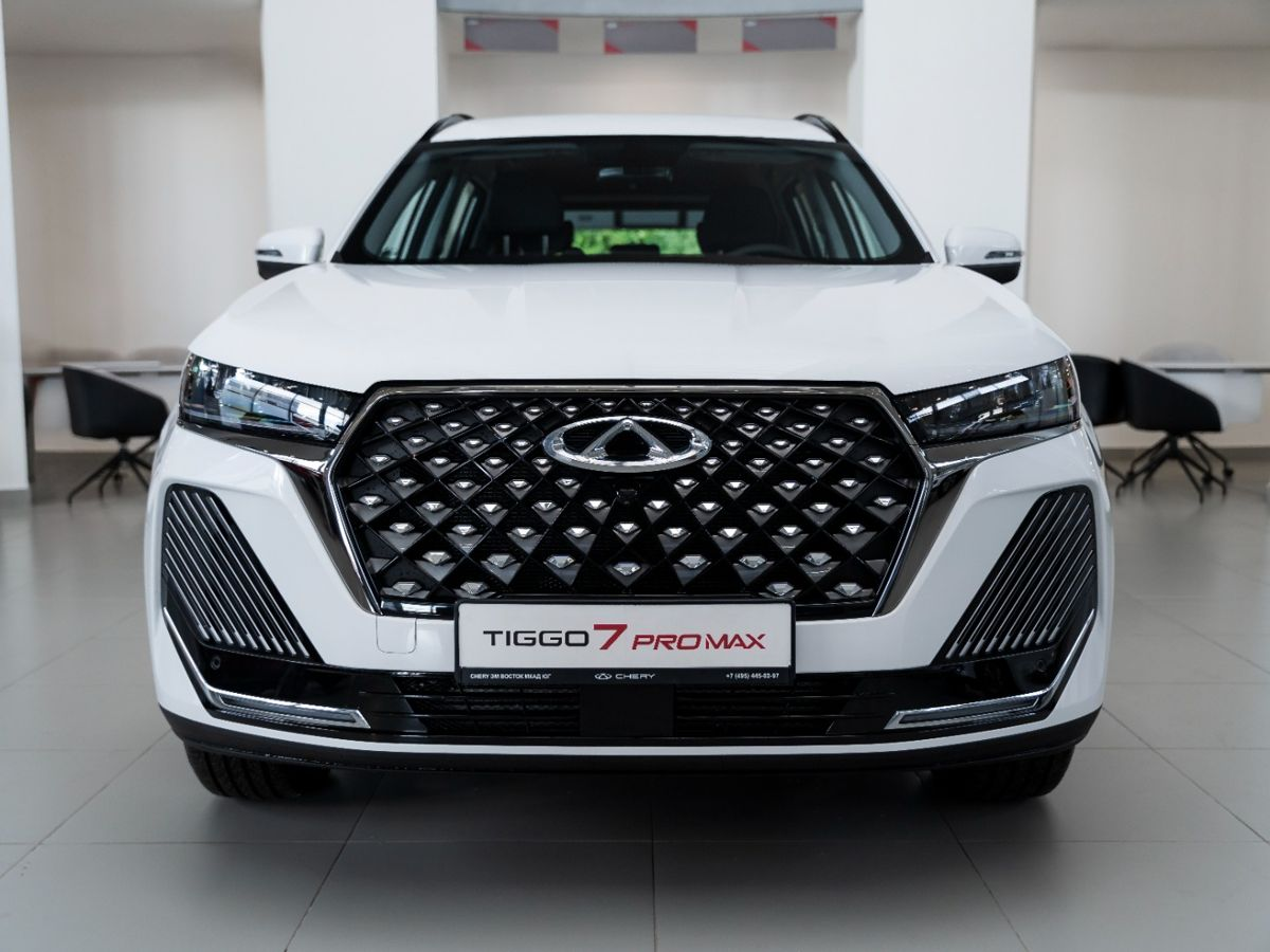 Chery Tiggo 7 Pro Max I Рестайлинг, Искрящийся белый, 3060000 рублей, вид 3