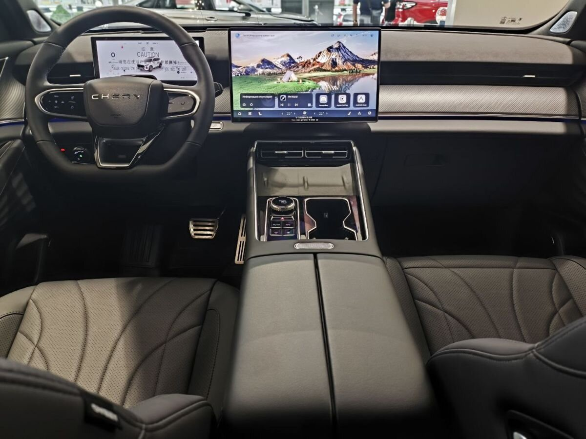 Chery Tiggo 9 I, Искрящийся белый, 3338900 рублей, вид 8