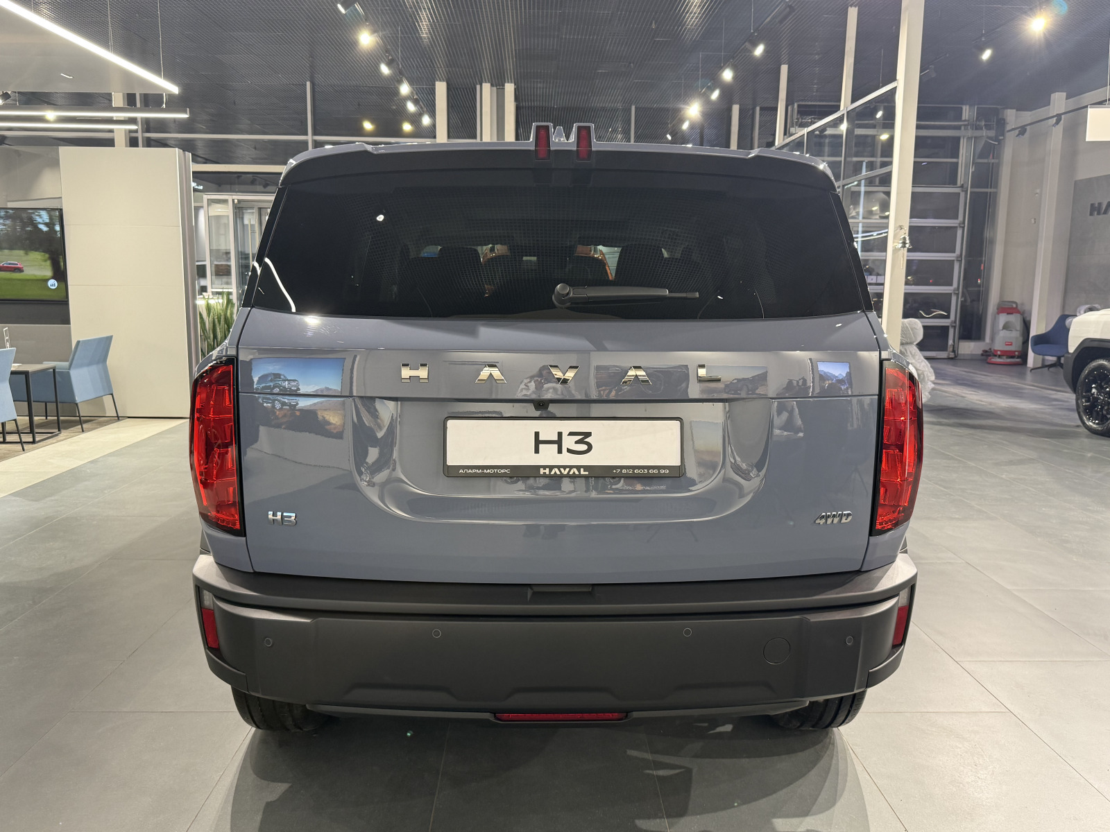 Haval H3 I, Пепельный Антрацит, 2028300 рублей, вид 4