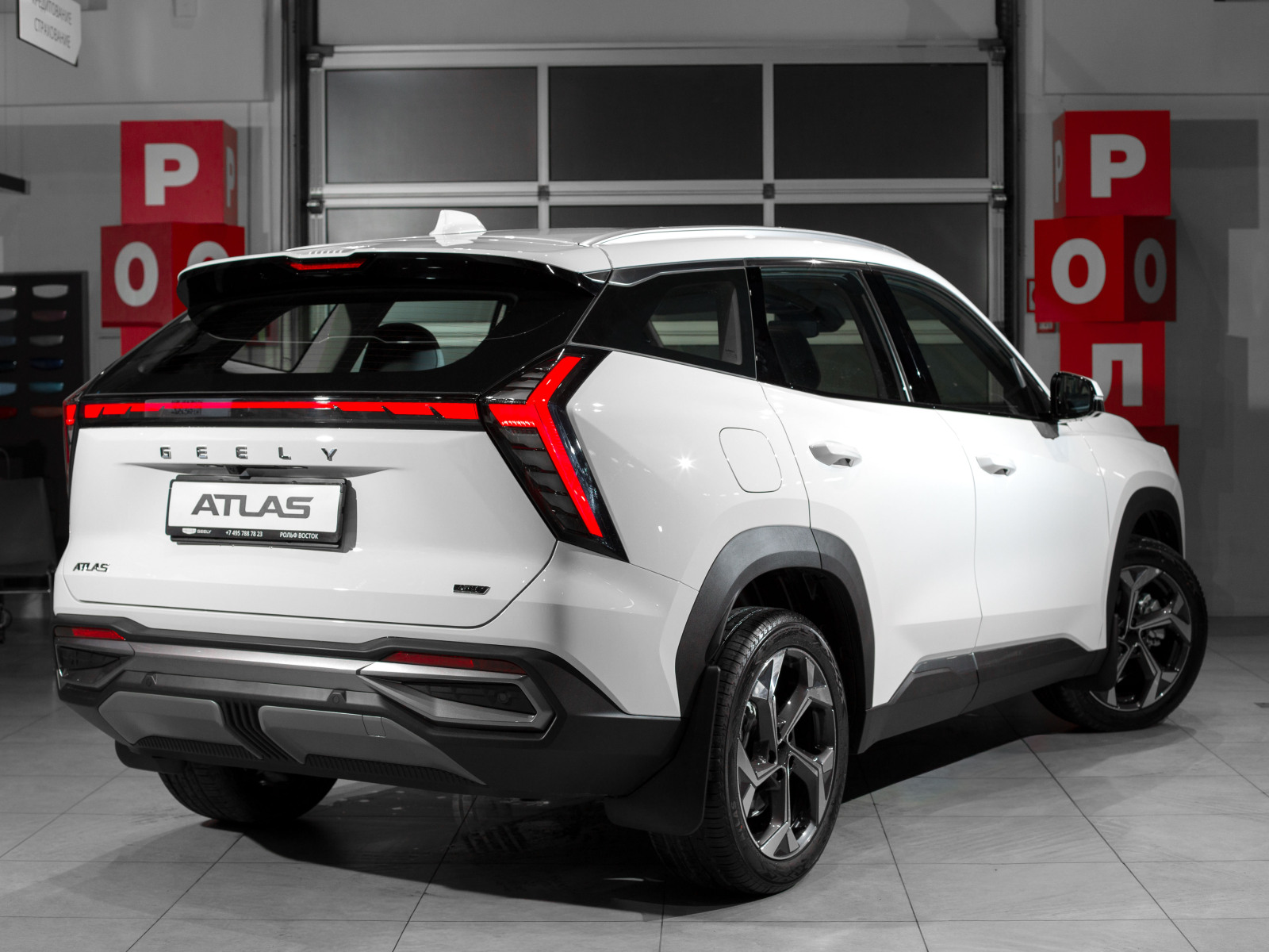 Geely Atlas II, Moonlight White / Белый, 2850990 рублей, вид 19