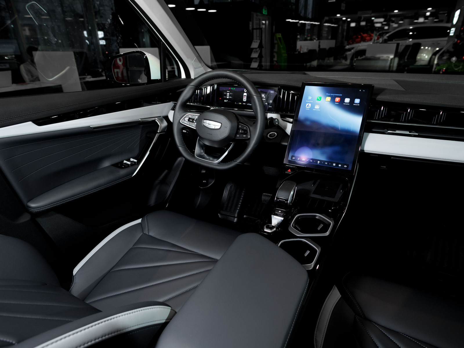 Geely Atlas II, Moonlight White / Белый, 2850990 рублей, вид 13