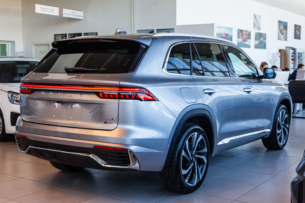 Geely Monjaro I, Basalt Grey / Серый металлик, 3834990 рублей, вид 6