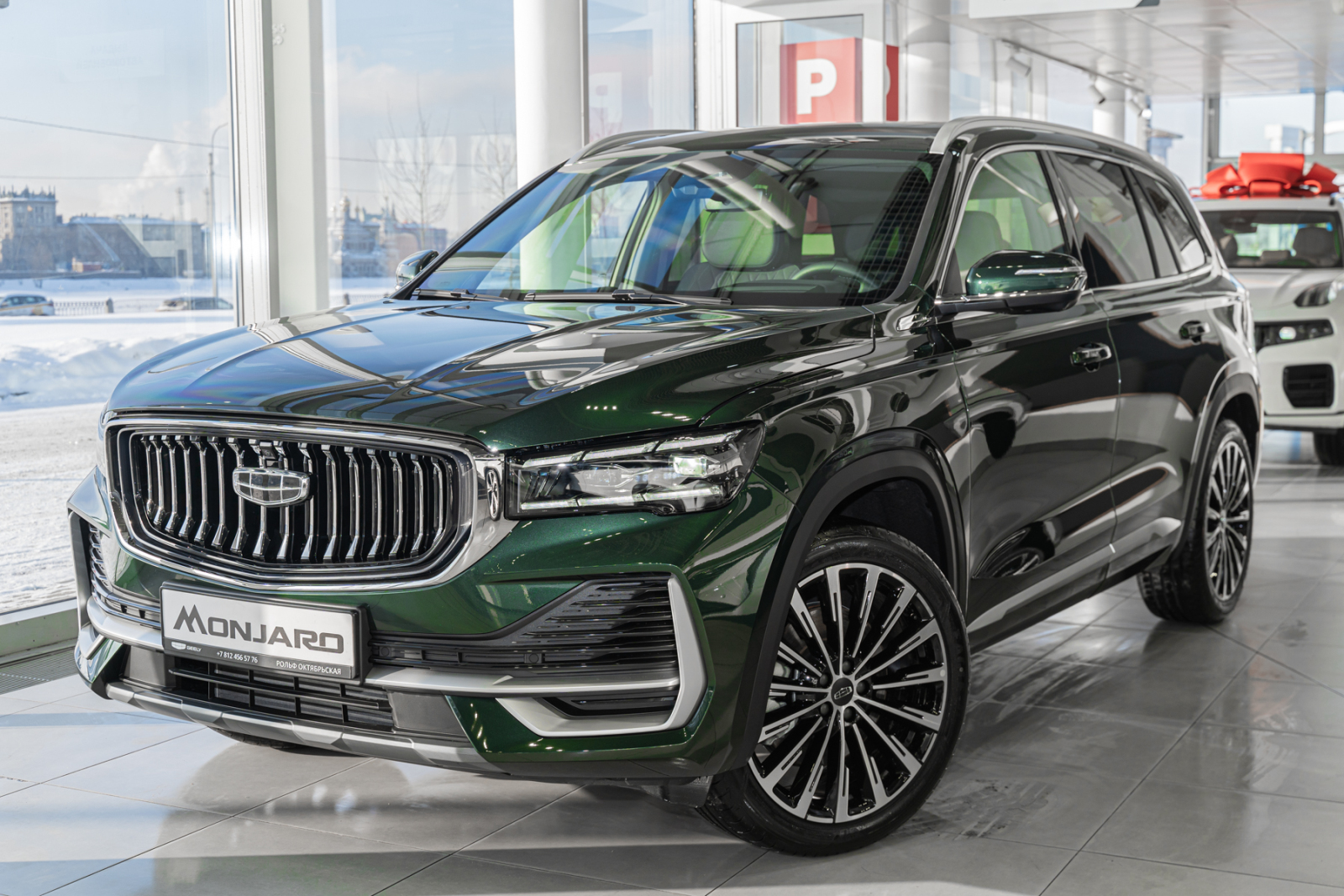 Geely Monjaro I, Emerald Blue / Изумрудный металлик, 3784990 рублей, вид 2