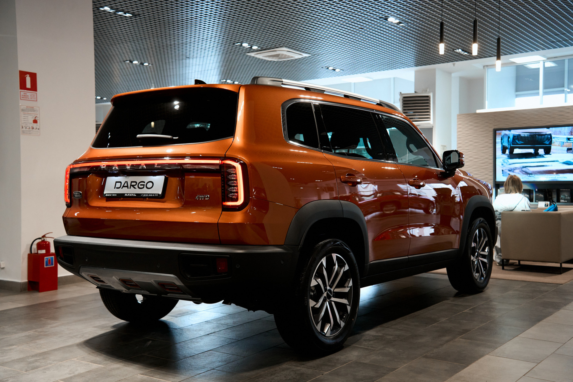 Haval Dargo I Рестайлинг, Терракотовый Сапфир, 3599000 рублей, вид 13