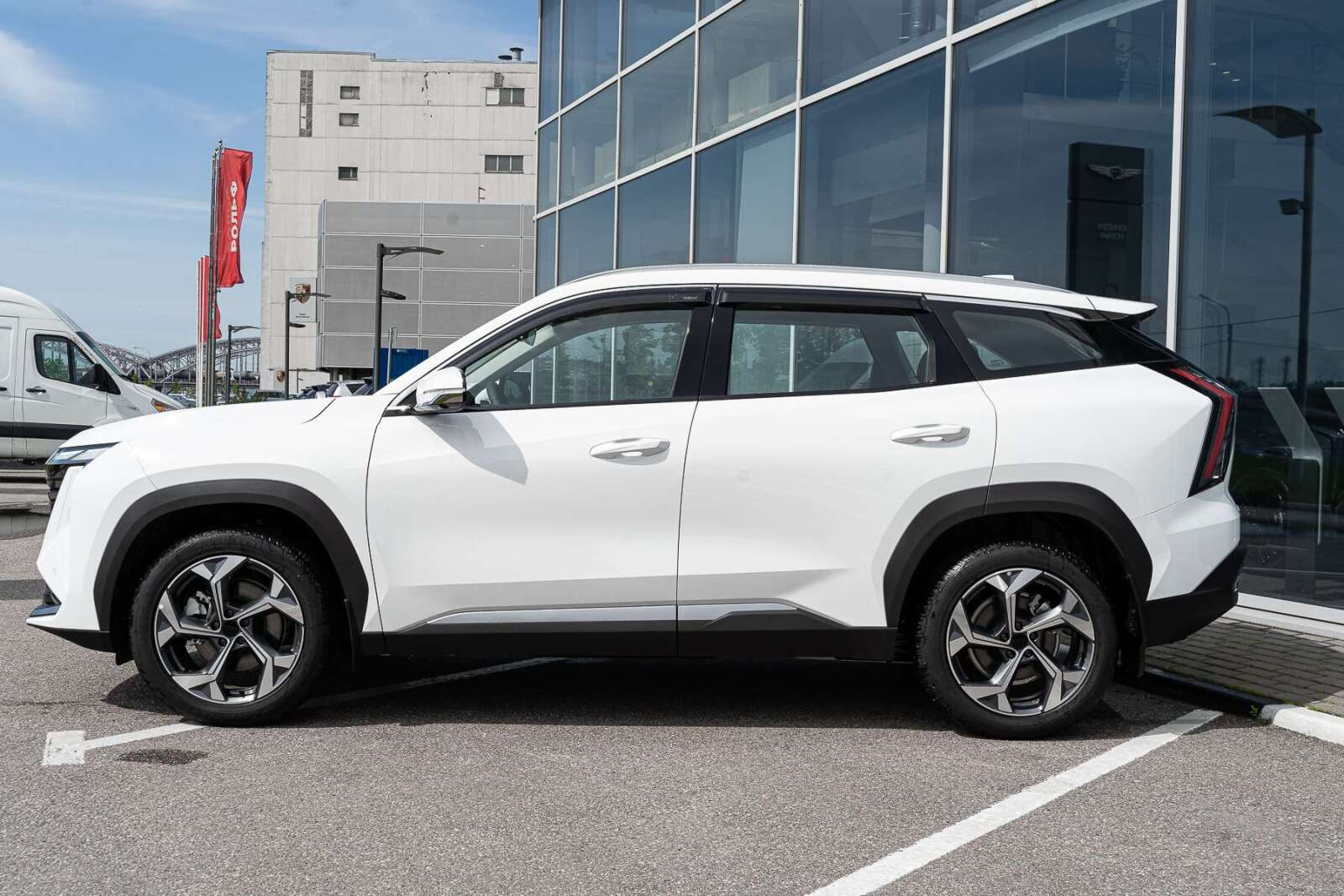 Geely Atlas II, Moonlight White / Белый, 3319990 рублей, вид 11