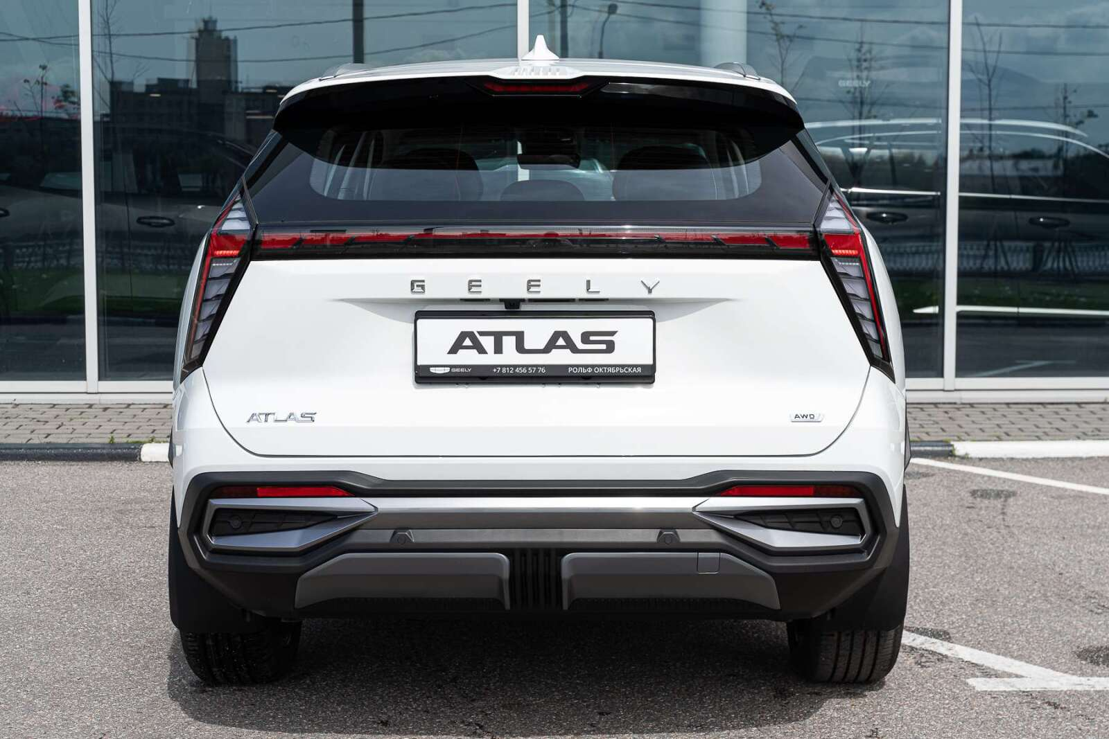 Geely Atlas II, Moonlight White / Белый, 3319990 рублей, вид 12