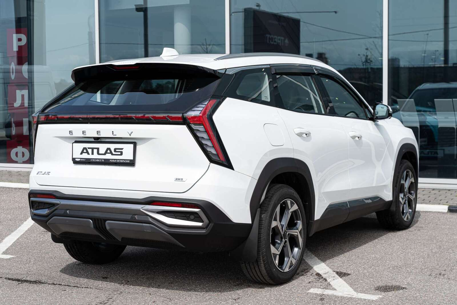 Geely Atlas II, Moonlight White / Белый, 3319990 рублей, вид 14
