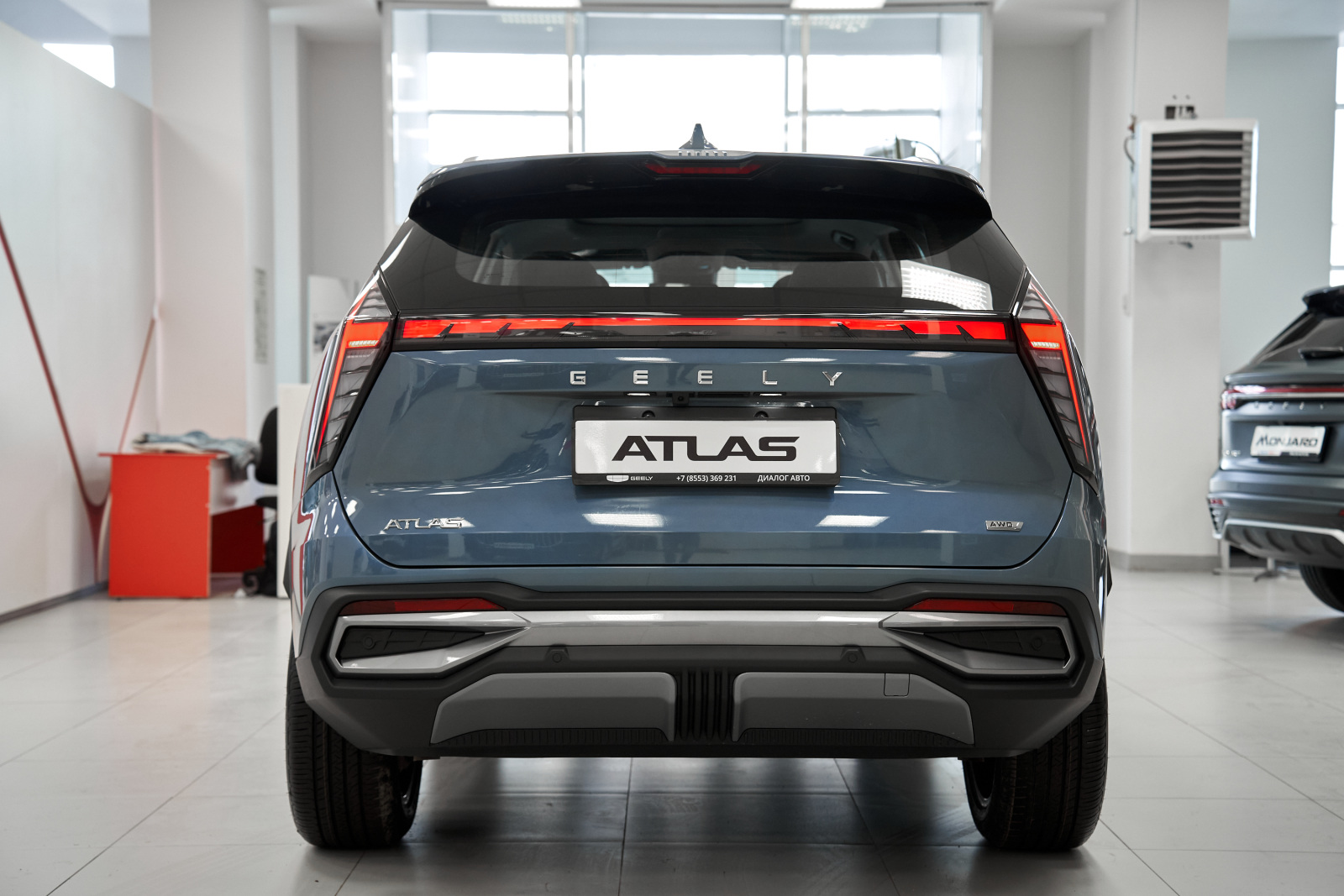 Geely Atlas II, Starry Blue / Серо-голубой металлик, 3700990 рублей, вид 5