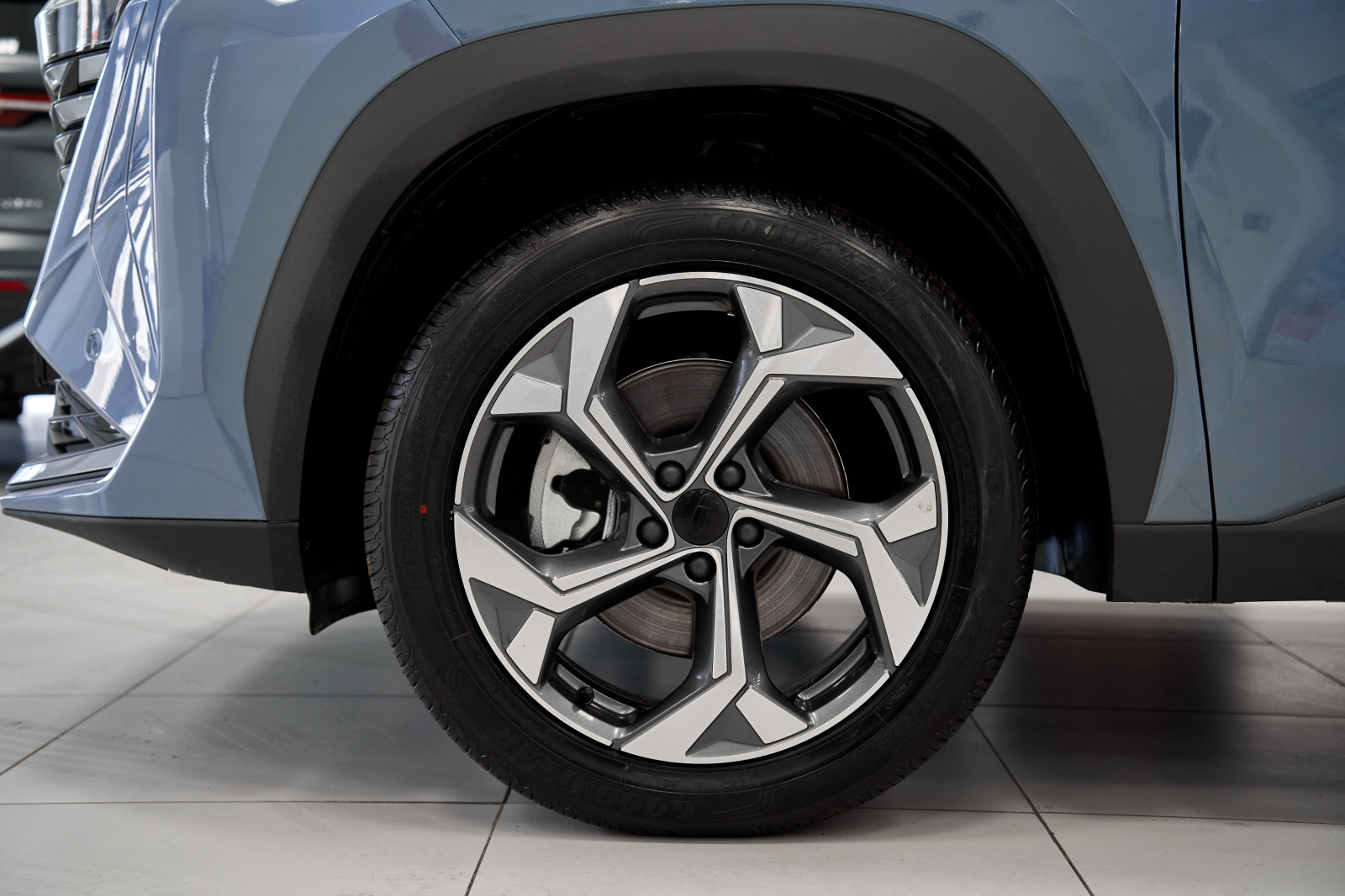 Geely Atlas II, Starry Blue / Серо-голубой металлик, 3700990 рублей, вид 11
