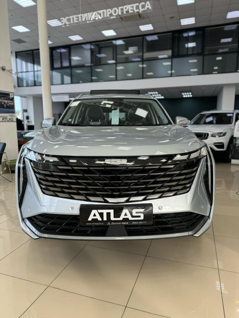 Geely Atlas II, Orion Silver / Серебристый металлик, 2948990 рублей, вид 9