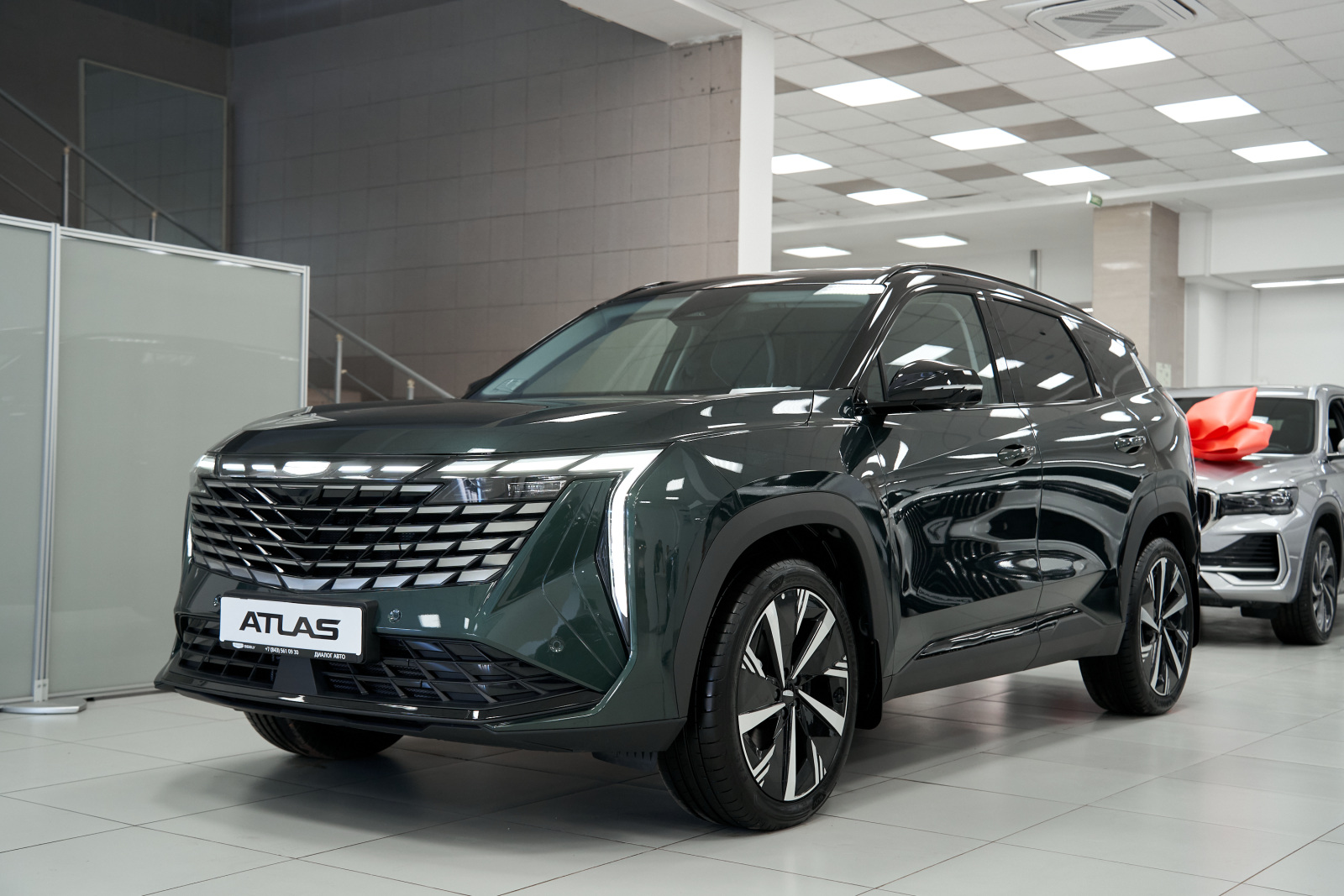 Geely Atlas II, Racing Green / Зеленый металлик, 3337190 рублей, вид 12