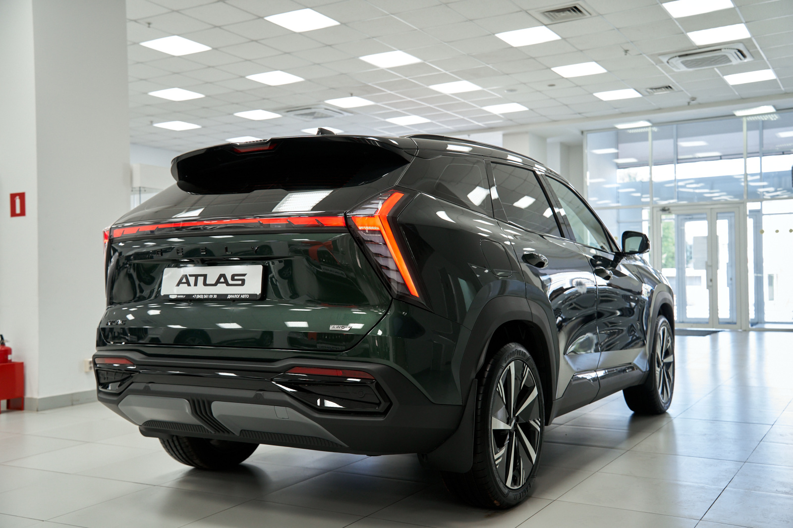 Geely Atlas II, Racing Green / Зеленый металлик, 3337190 рублей, вид 18