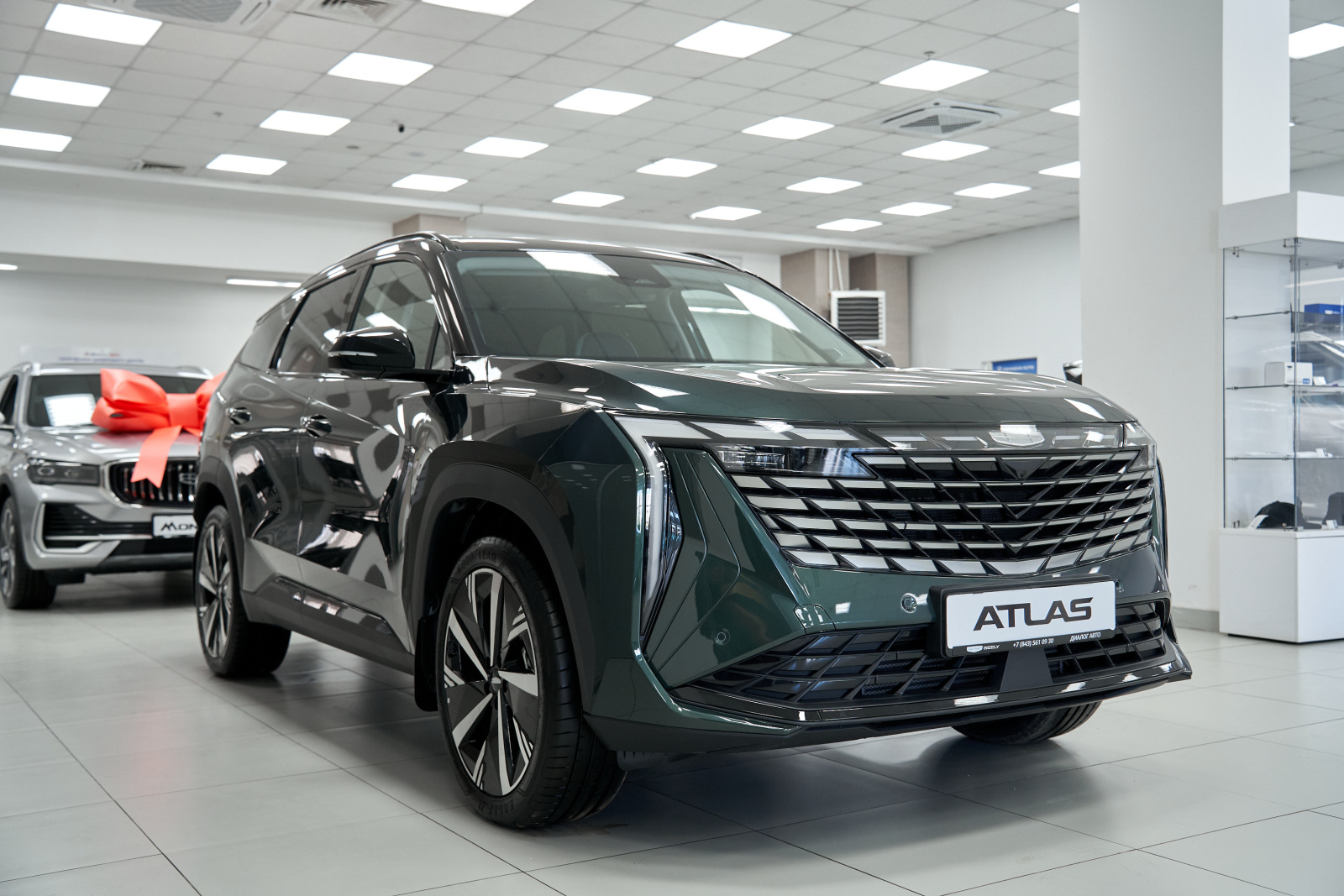 Geely Atlas II, Racing Green / Зеленый металлик, 3337190 рублей, вид 17