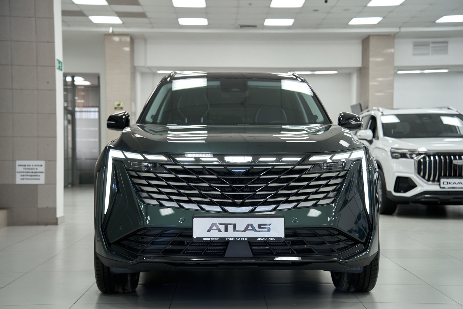 Geely Atlas II, Racing Green / Зеленый металлик, 3337190 рублей, вид 16
