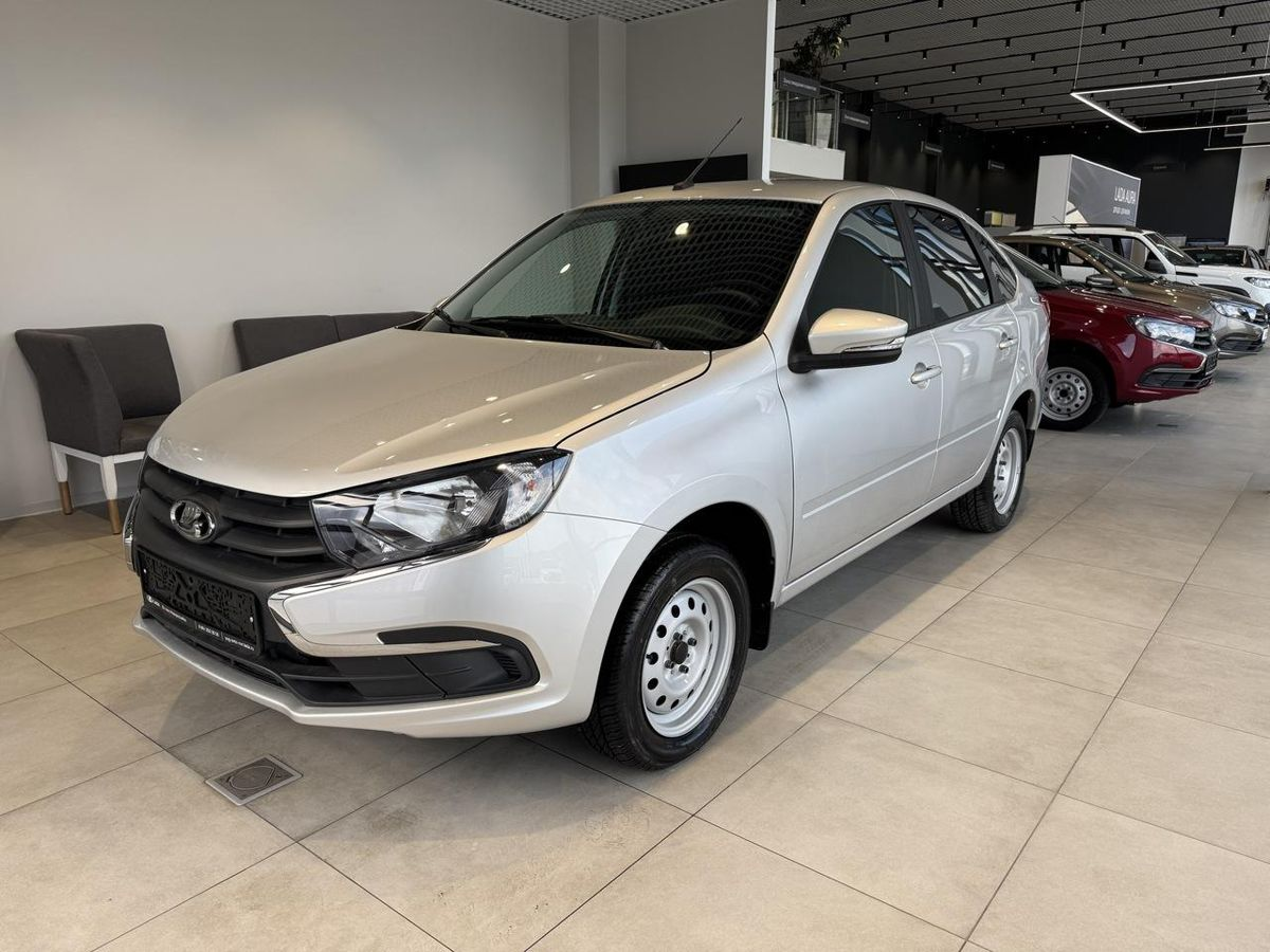 LADA Granta лифтбек I Рестайлинг, Серебристый "Платина" металлик, 916526 рублей, вид 2