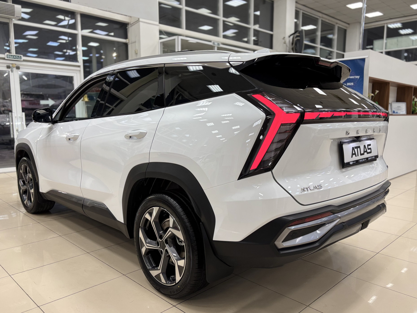 Geely Atlas II, Moonlight White / Белый, 3132990 рублей, вид 21