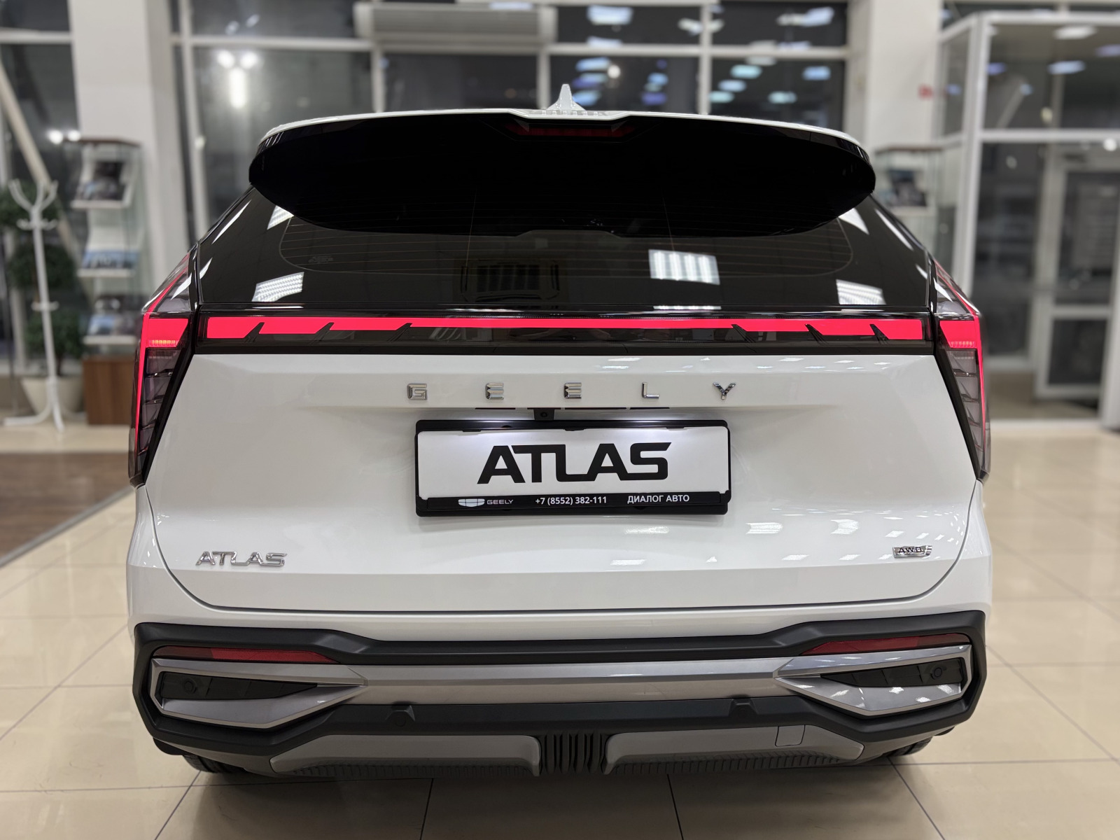 Geely Atlas II, Moonlight White / Белый, 3132990 рублей, вид 20