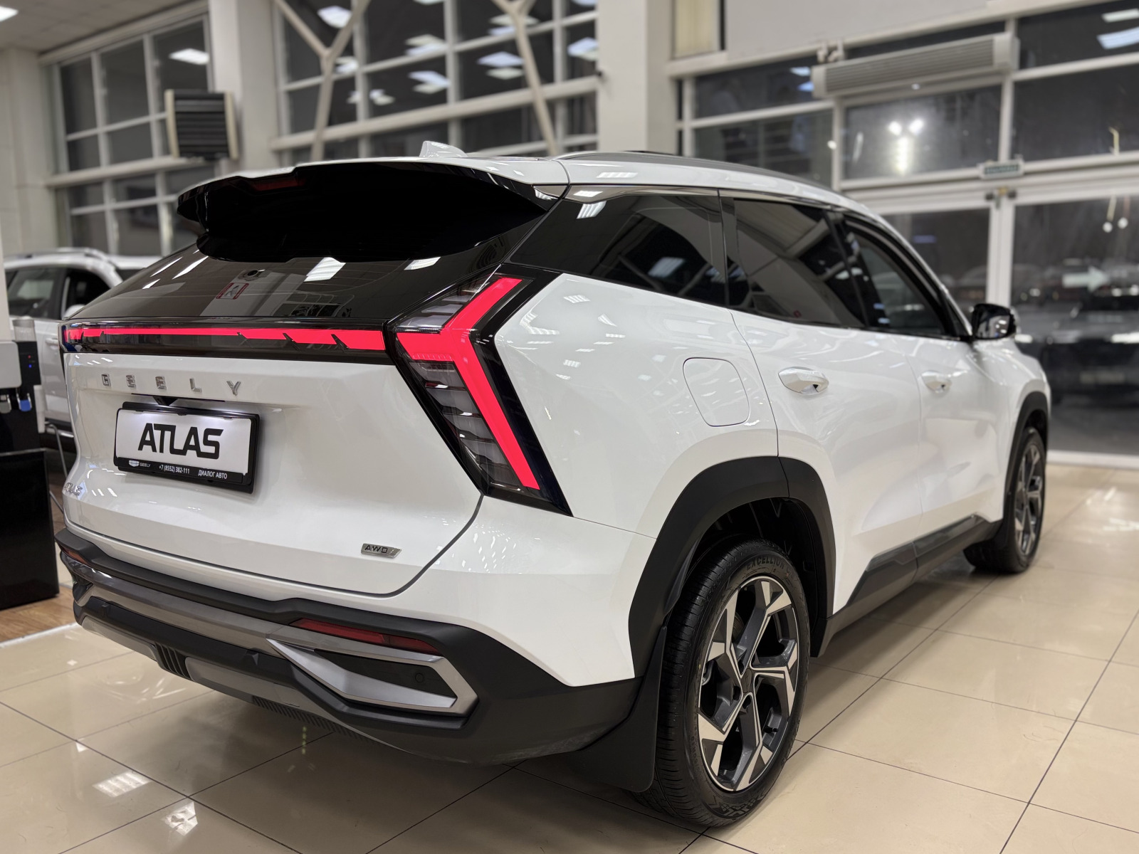 Geely Atlas II, Moonlight White / Белый, 3132990 рублей, вид 19