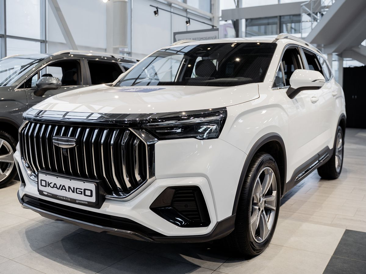 Geely Okavango I Рестайлинг, Crystal White / Белый, 2962990 рублей, вид 2