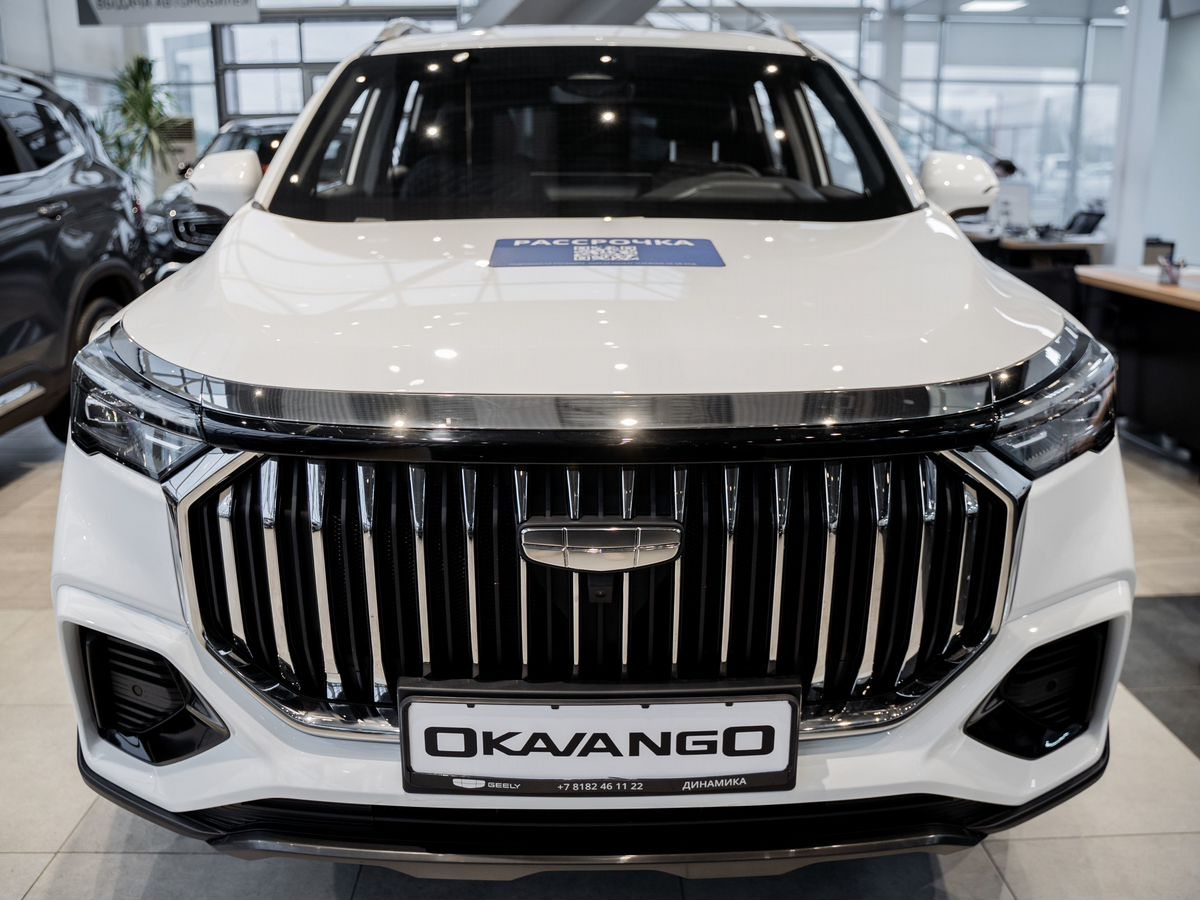Geely Okavango I Рестайлинг, Crystal White / Белый, 2962990 рублей, вид 3