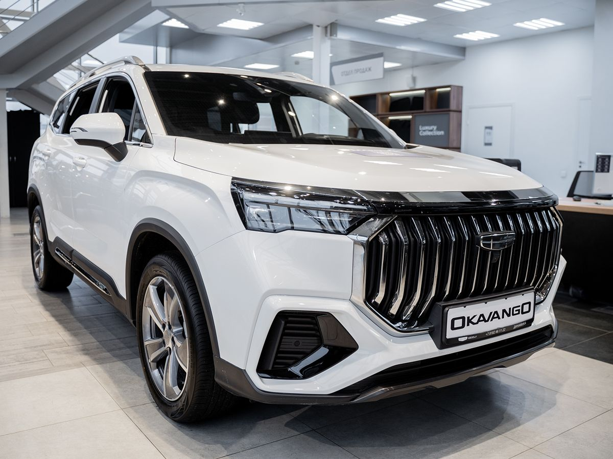 Geely Okavango I Рестайлинг, Crystal White / Белый, 2962990 рублей, вид 4