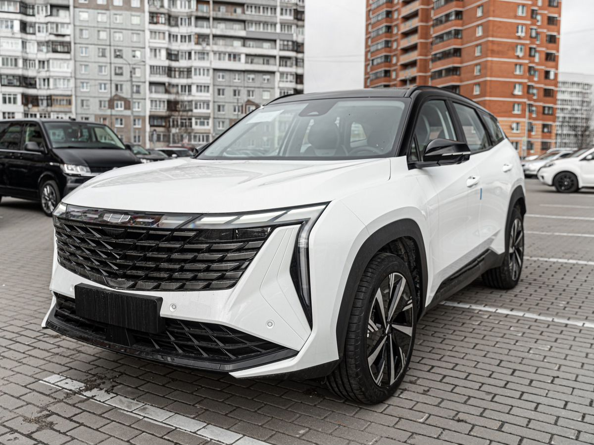 Geely Atlas II, Moonlight White / Белый, 3284990 рублей, вид 2