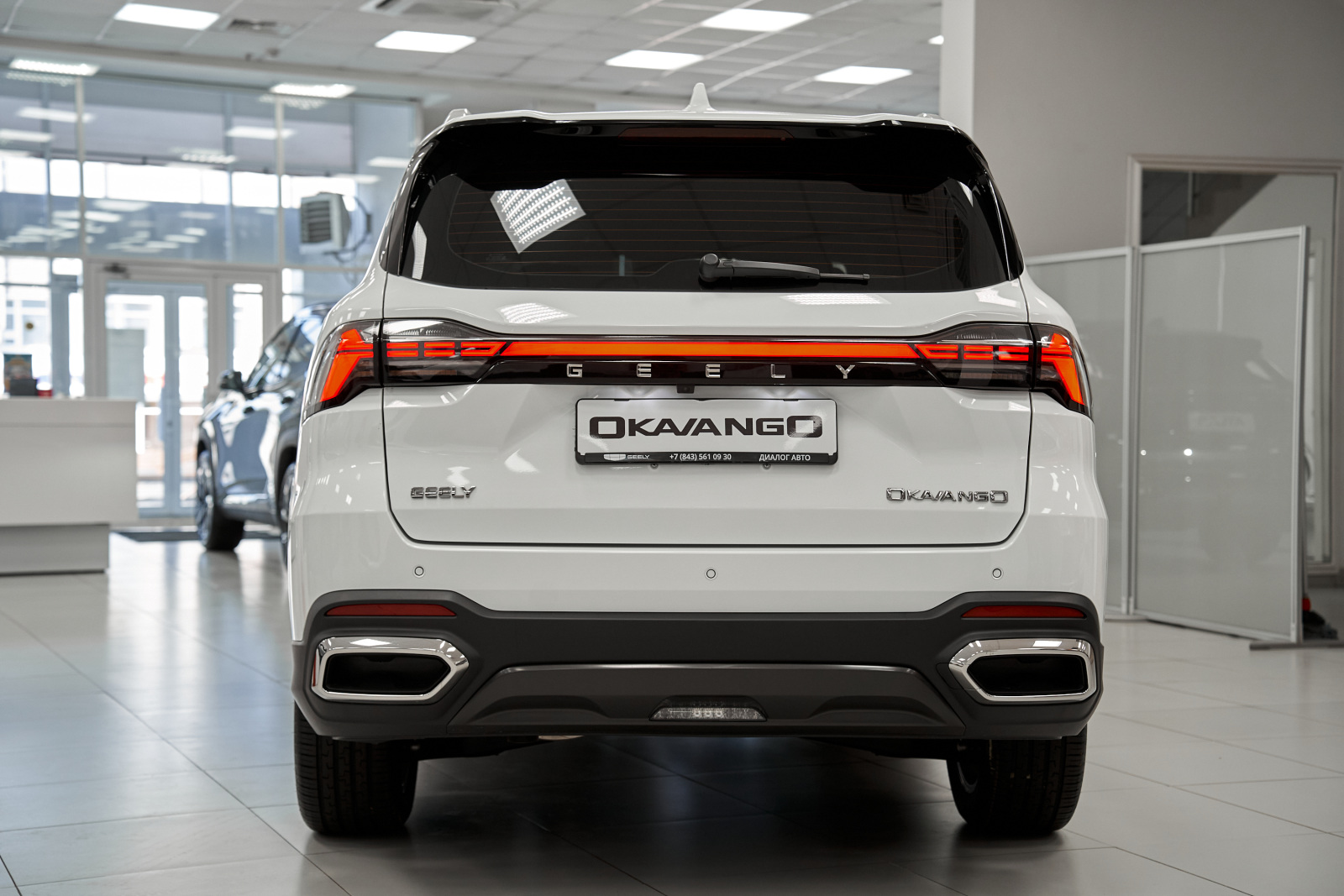 Geely Okavango I Рестайлинг, Crystal White / Белый, 3308990 рублей, вид 4