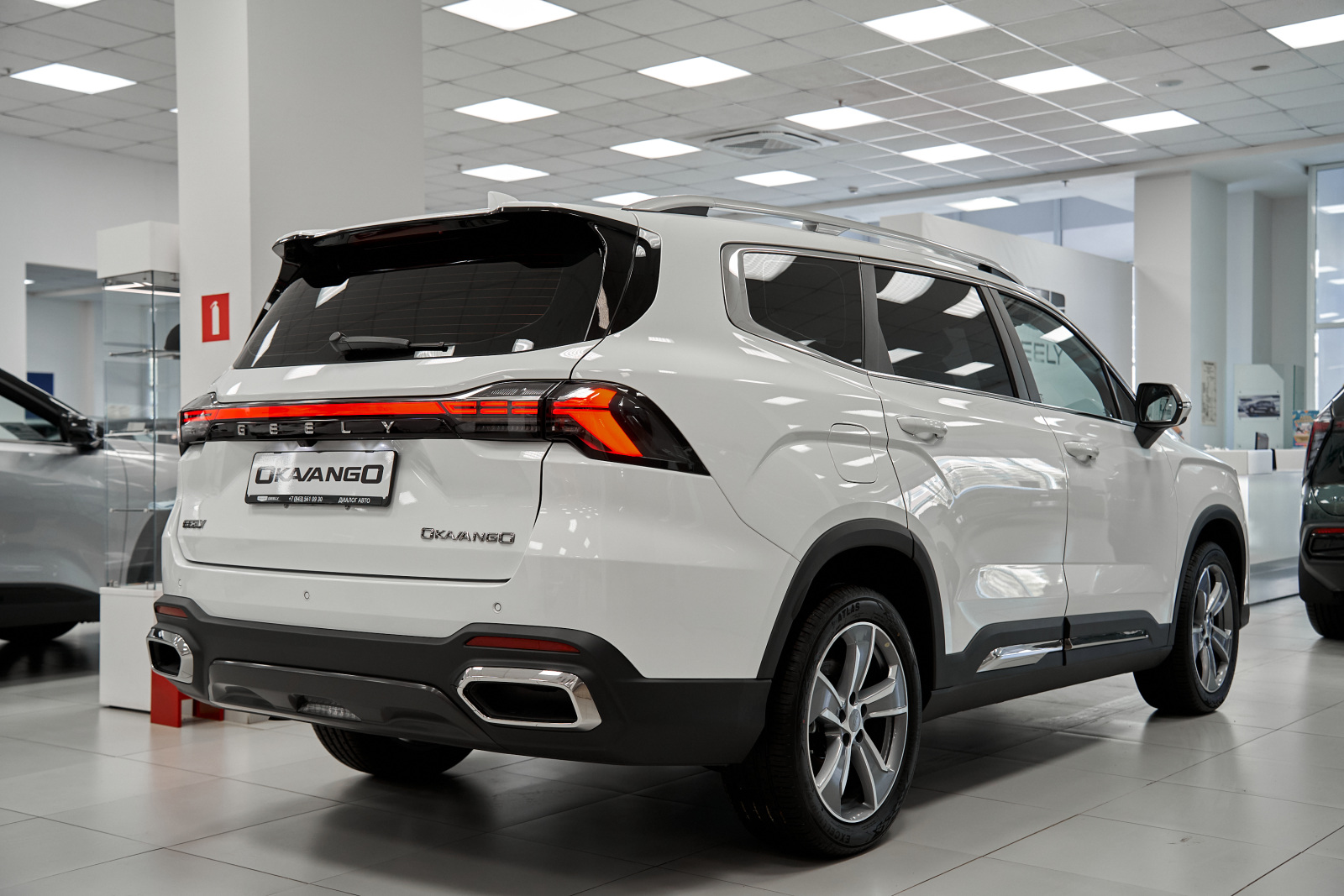 Geely Okavango I Рестайлинг, Crystal White / Белый, 3308990 рублей, вид 5