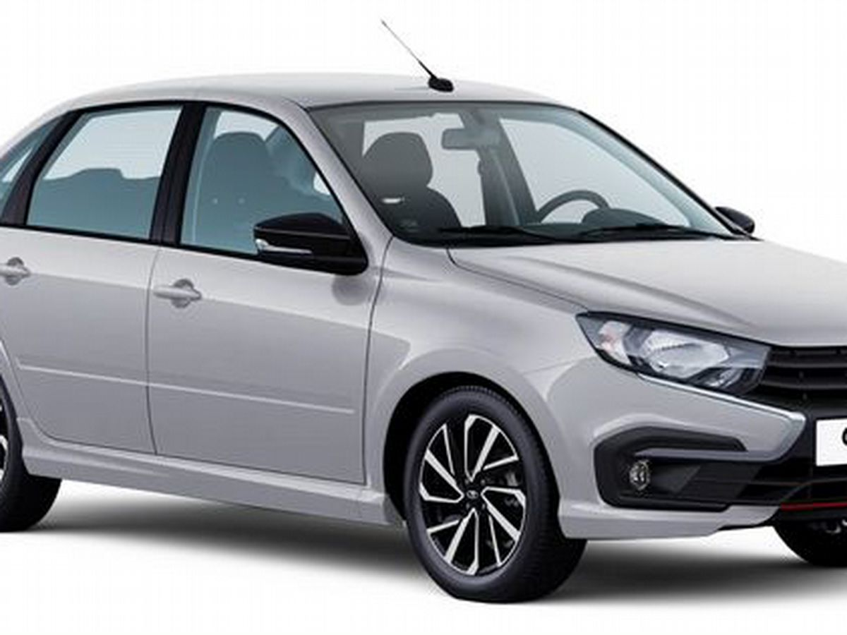 LADA Granta Sport седан I Рестайлинг, Серебристый "Платина" металлик, 1398653 рублей, вид 2