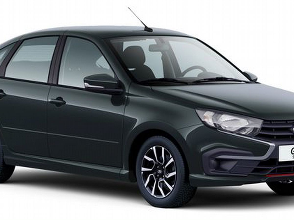 LADA Granta Sportline лифтбек I Рестайлинг, Серебристо-темно-серый "Борнео" металлик, 1287823 рублей, вид 2