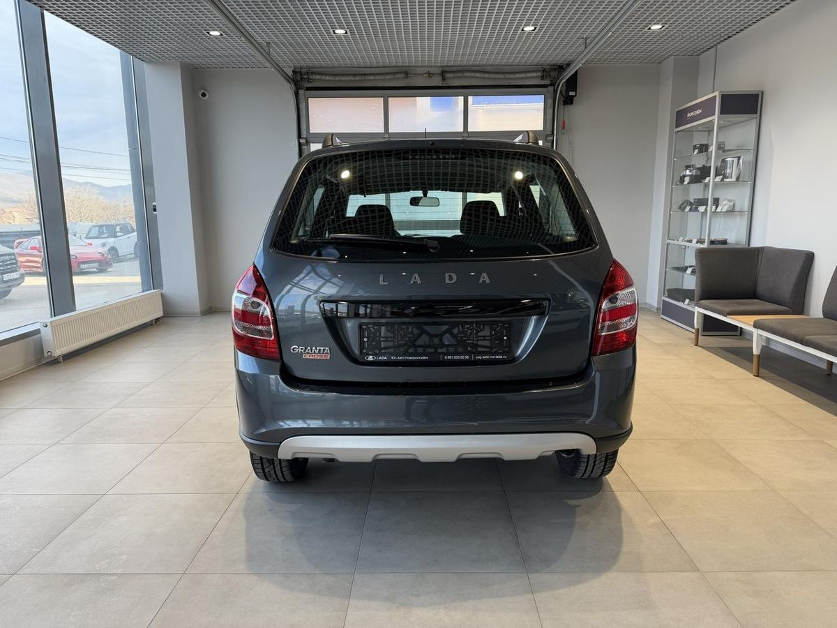 LADA Granta Cross I Рестайлинг, Серебристо-темно-серый "Борнео" металлик, 1078470 рублей, вид 5