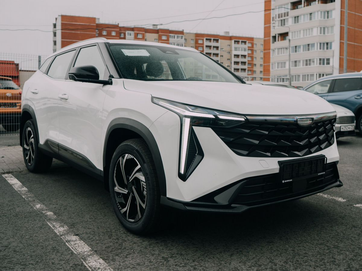 Geely Cityray I, Crystal White / Белый, 2332990 рублей, вид 4