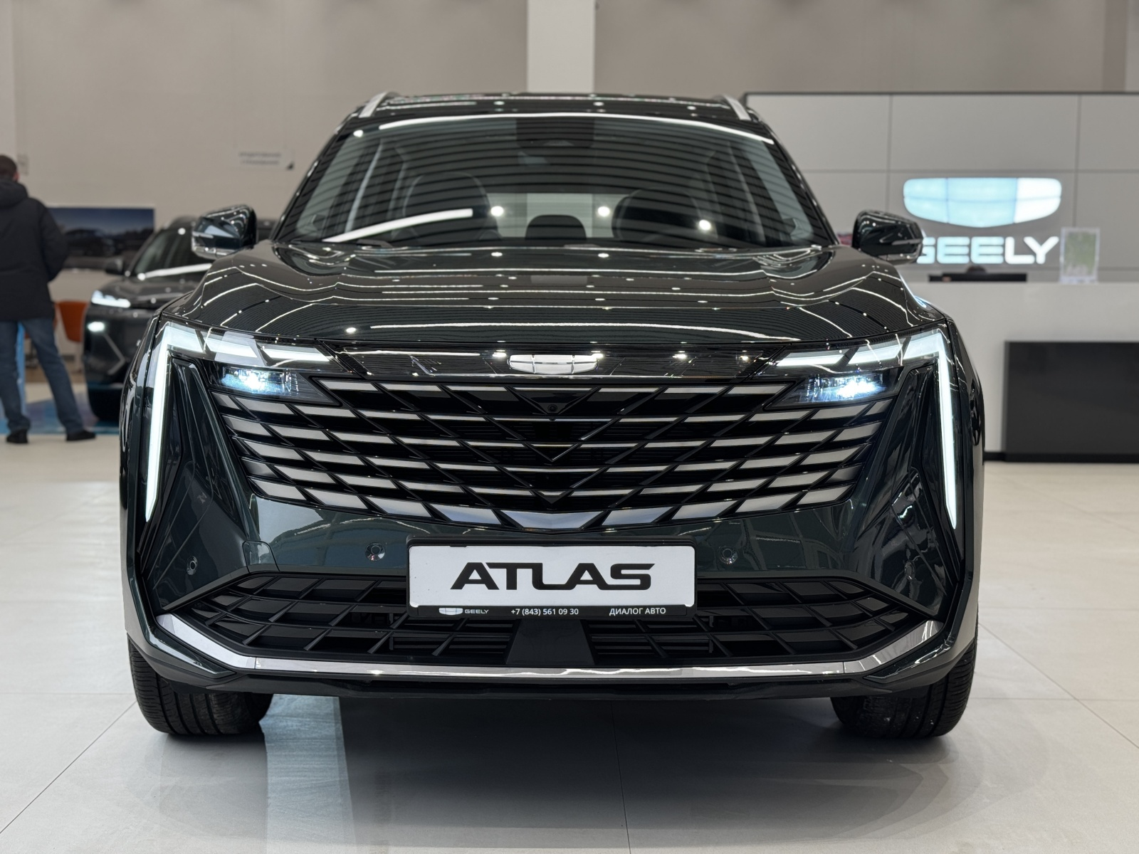 Geely Atlas II, Unbounded Black / Черный металлик, 3590990 рублей, вид 8