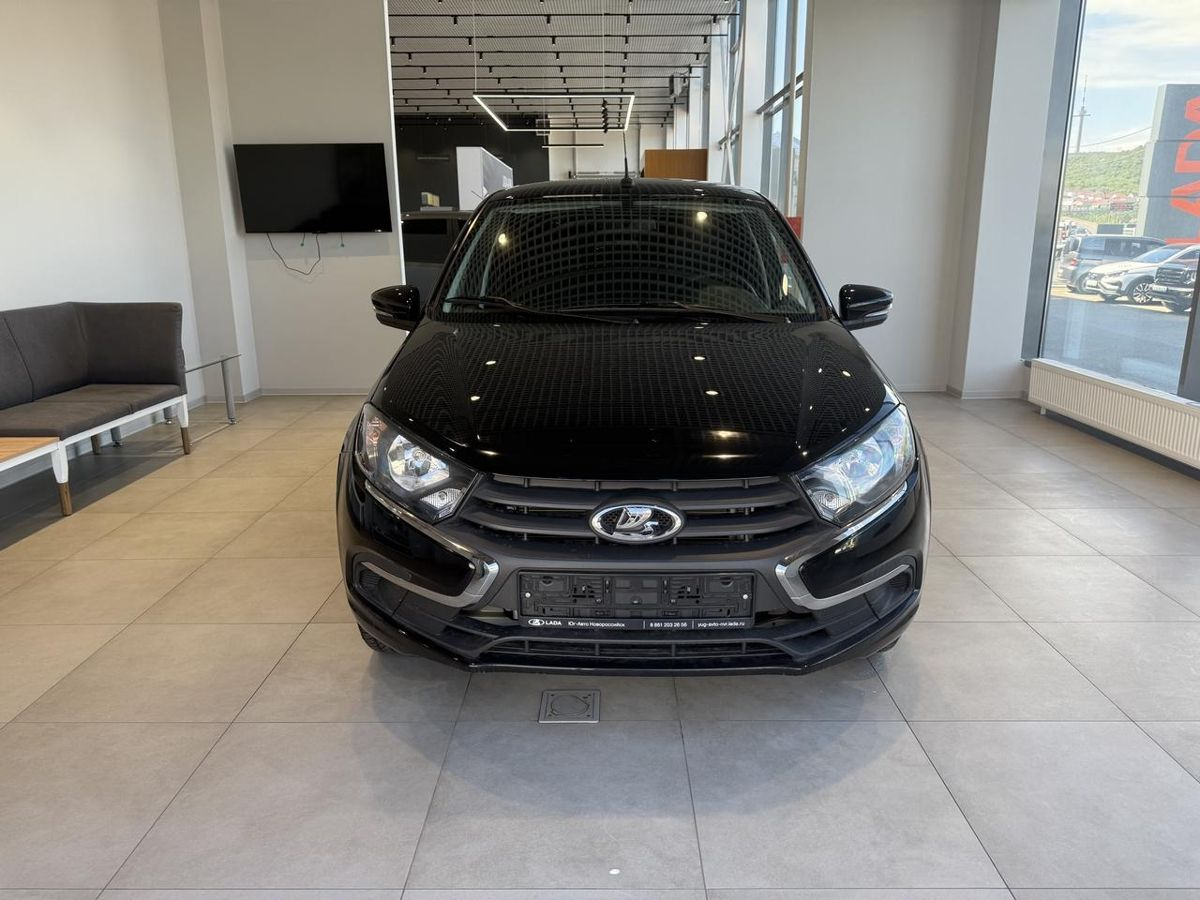 LADA Granta лифтбек I Рестайлинг, Черный "Пантера", 1074426 рублей, вид 2