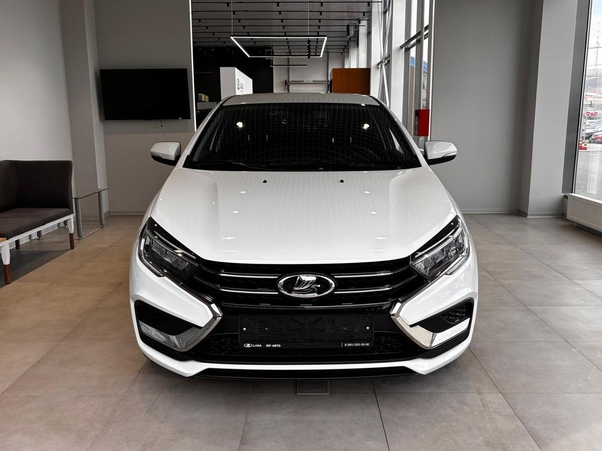 LADA Vesta I Рестайлинг (NG), Белый "Ледниковый", 1445000 рублей, вид 3
