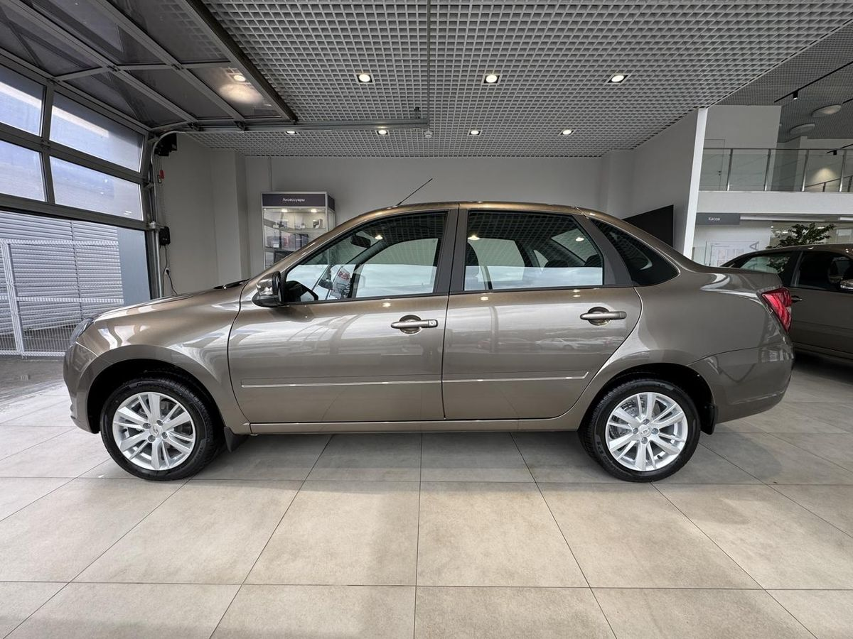 LADA Granta седан I Рестайлинг, Золотисто-коричневый "Кориандр" металлик, 1096242 рублей, вид 4