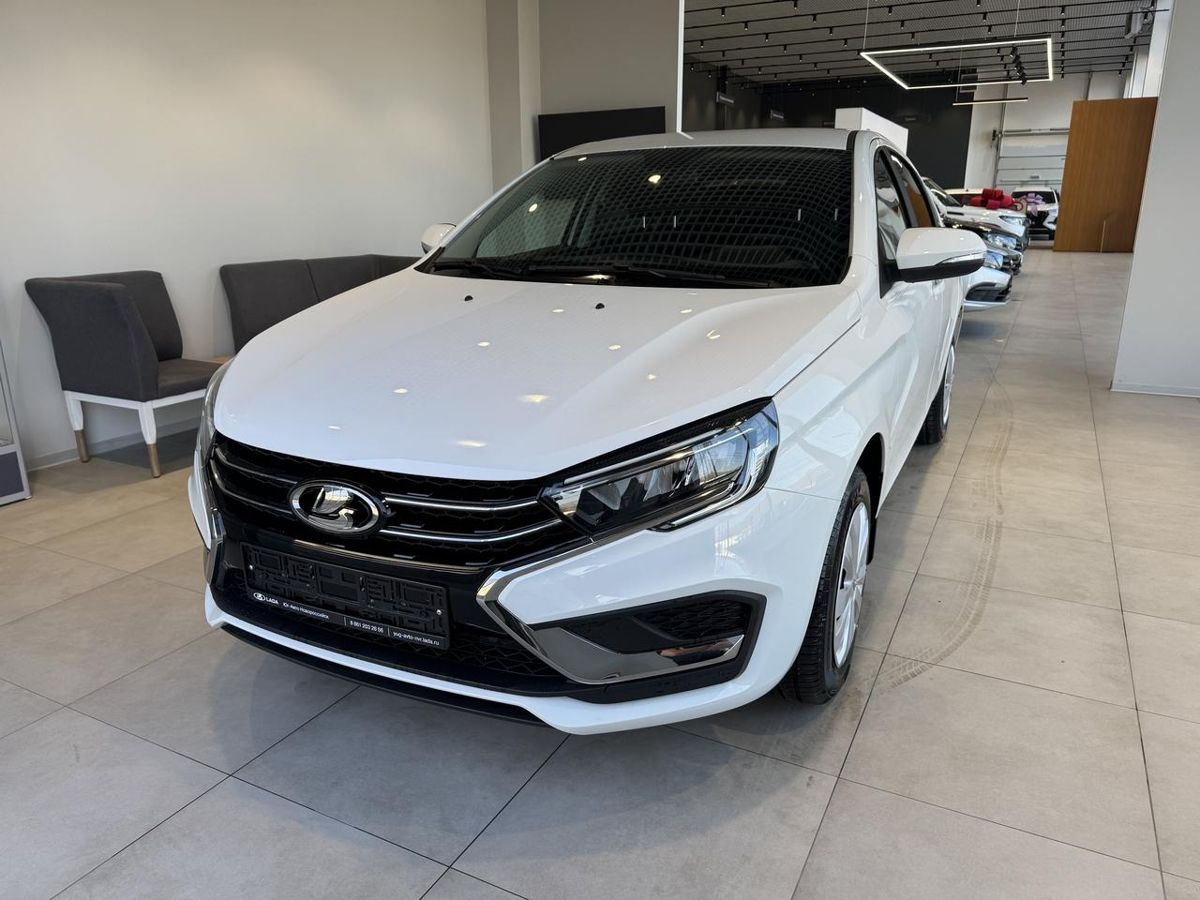 LADA Vesta I Рестайлинг (NG), Белый "Ледниковый", 1505922 рублей, вид 2