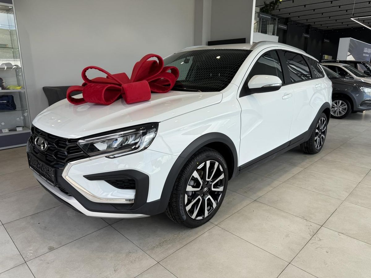 LADA Vesta SW Cross I Рестайлинг (NG), Белый "Ледниковый", 1861035 рублей, вид 2