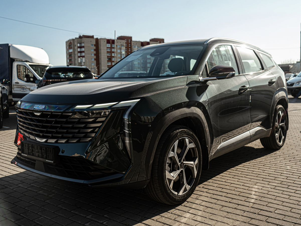 Geely Atlas II, Racing Green / Зеленый металлик, 3614990 рублей, вид 2