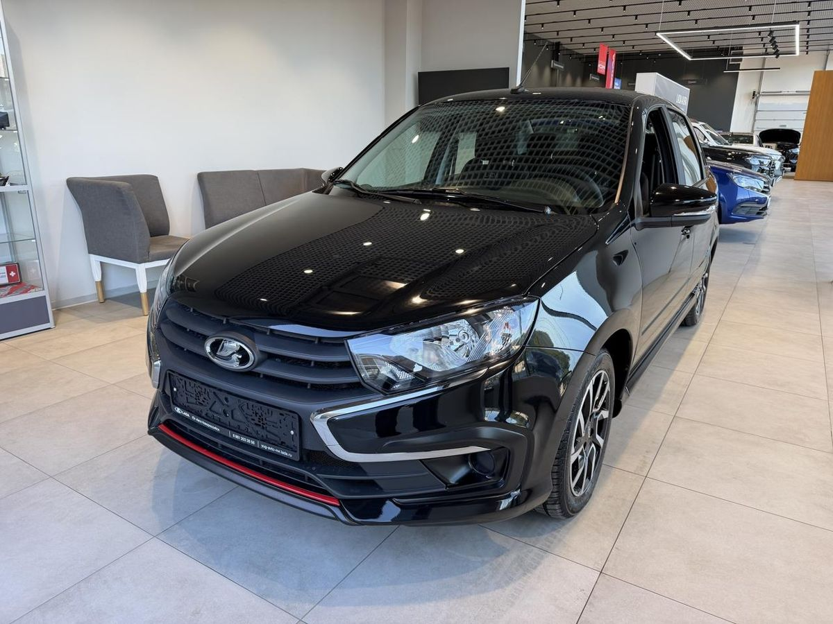 LADA Granta Sportline I Рестайлинг, Черный "Пантера", 1228745 рублей, вид 2