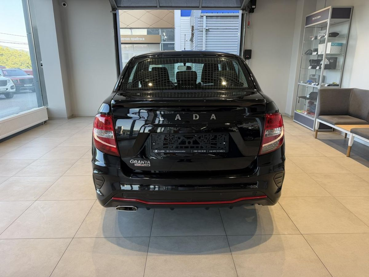 LADA Granta Sportline I Рестайлинг, Черный "Пантера", 1228745 рублей, вид 5