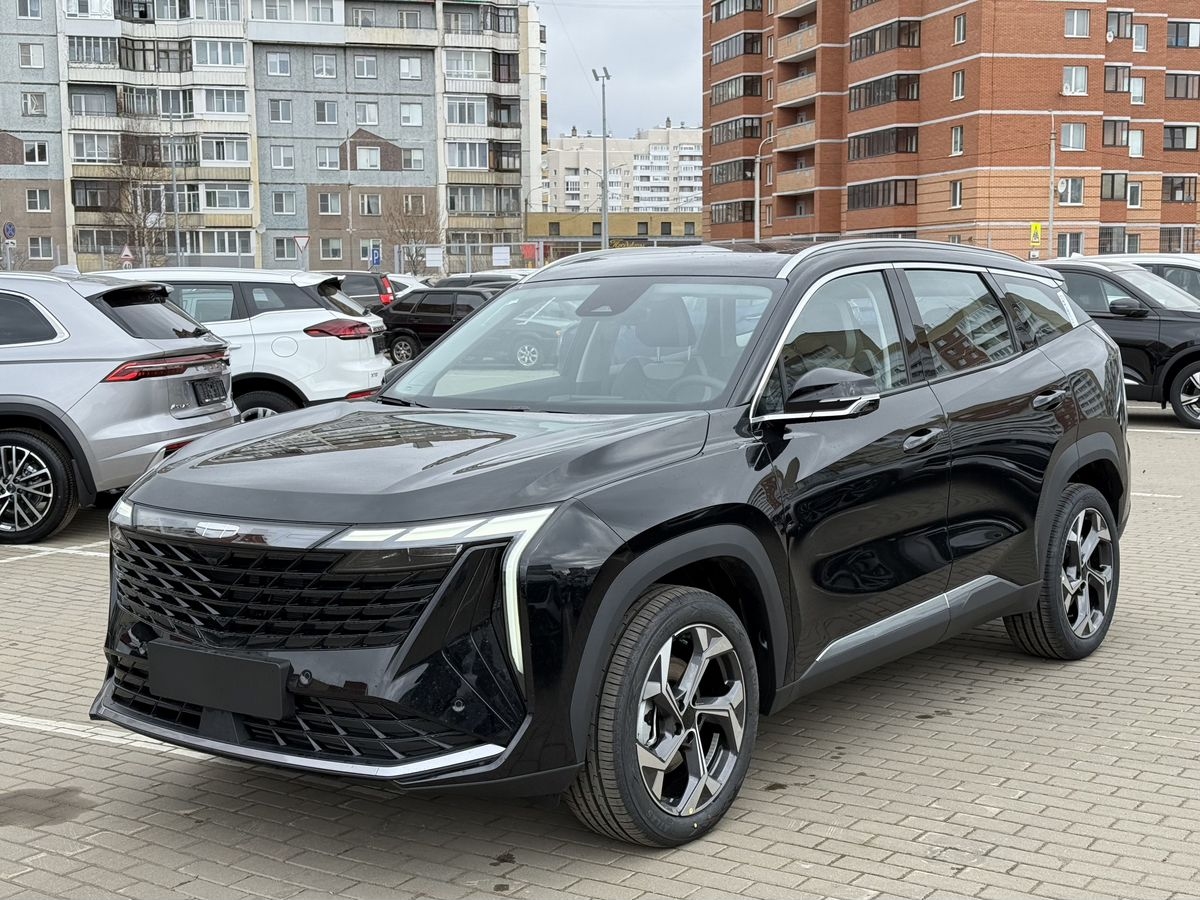 Geely Atlas II, Unbounded Black / Черный металлик, 2559990 рублей, вид 2