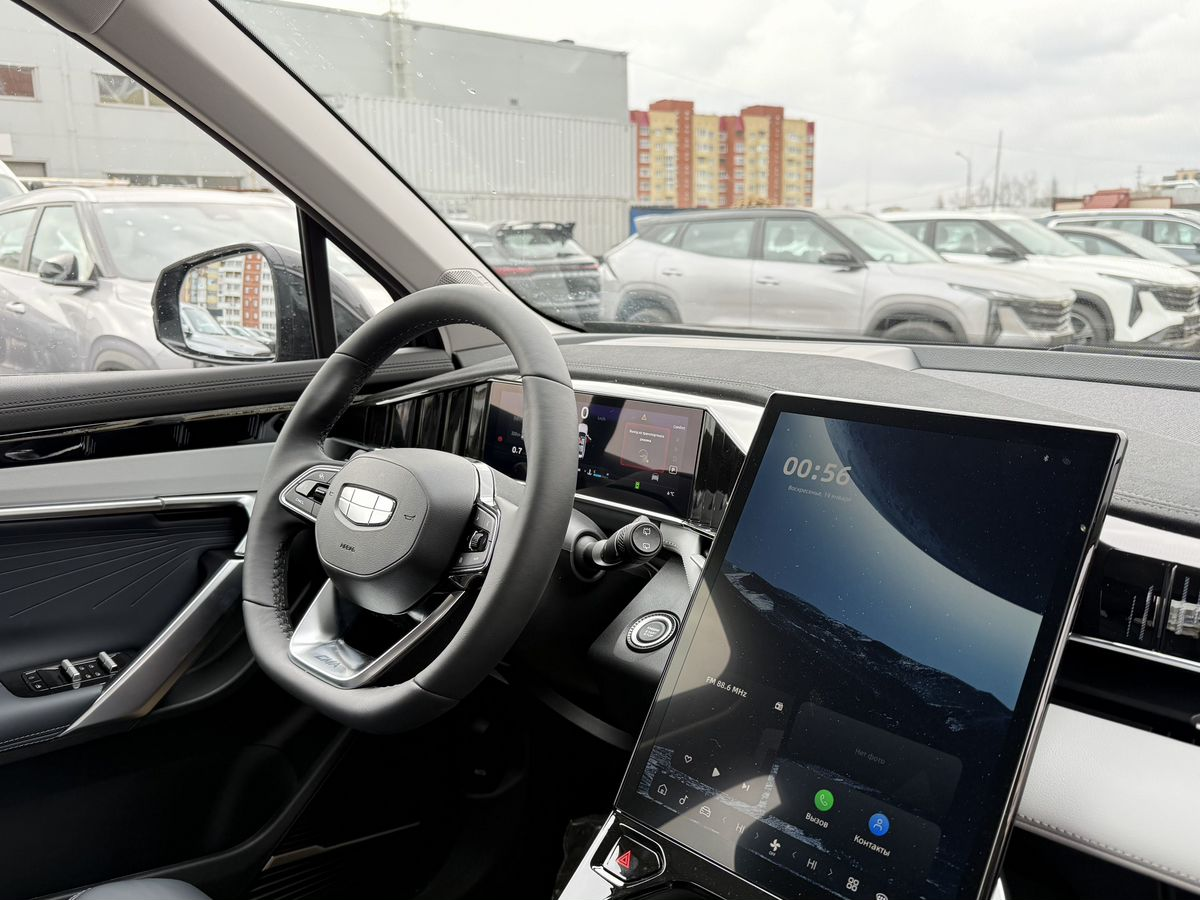Geely Atlas II, Unbounded Black / Черный металлик, 2559990 рублей, вид 15